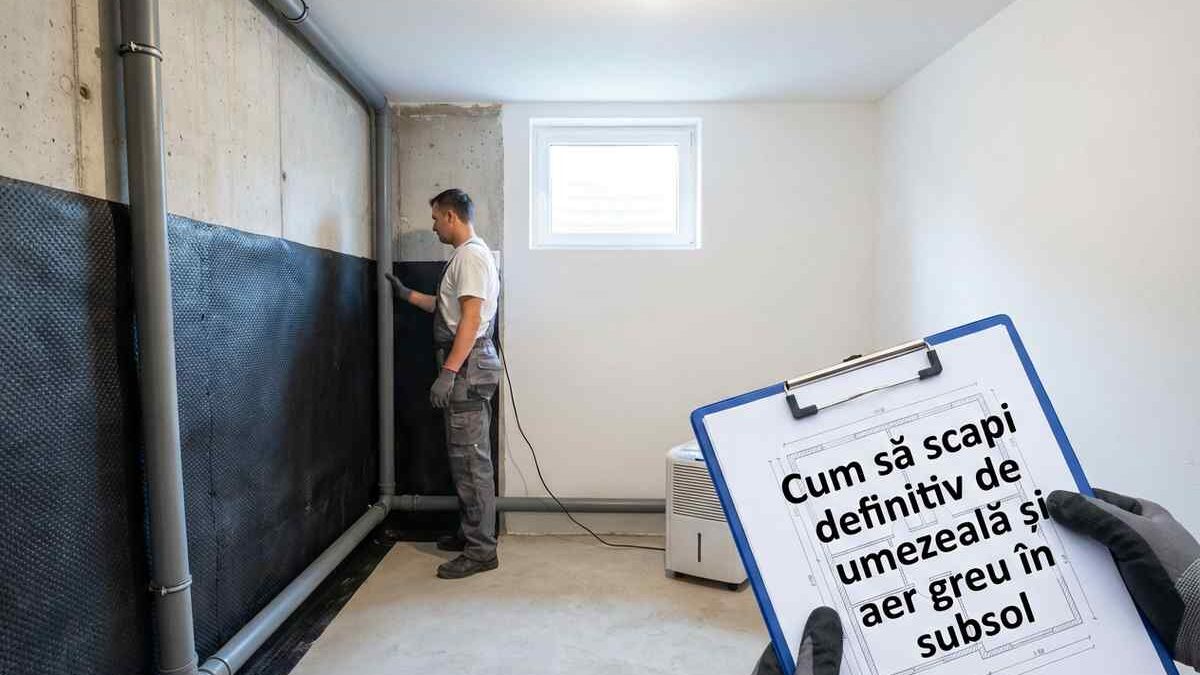 Soluzioni per eliminare l'umidità nel seminterrato