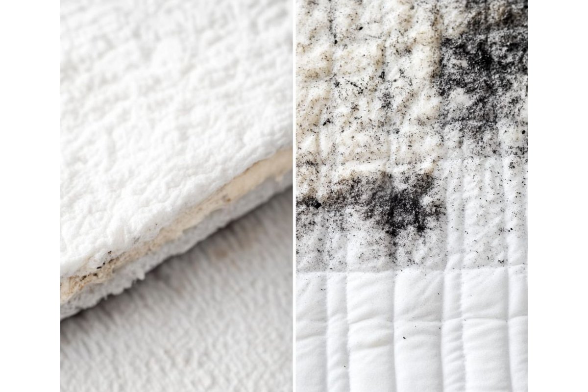 Materasso esposto al sole per eliminare umidità e odori di muffa.