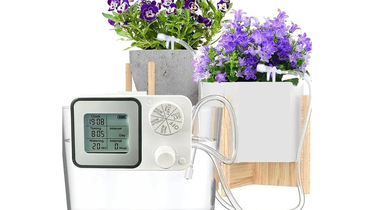 Sistema di irrigazione a goccia installabile in un solo pomeriggio